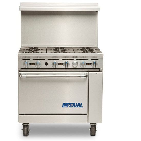 IMPERIAL - IR-6: GAS PRO SERIES - 36” RANGES 
