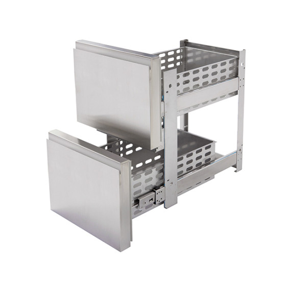 2 x 1/2 Lowboy 490 Built In Drawers PPK2L12P2