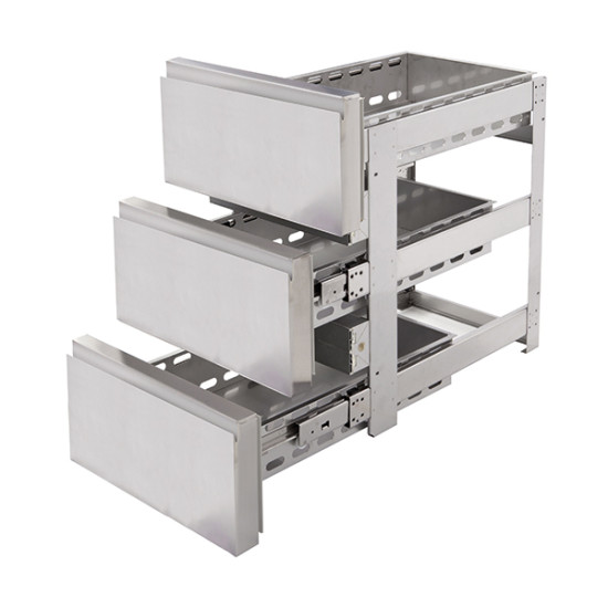 3 x 1/3 Pastry 800 Drawers Kit PLUS PPK3E13P2
