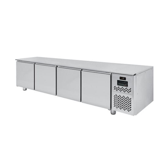 4 Doors 490 Low-boy Refrigerated counter LOWBOY PPCT634D2SPFL No Worktop