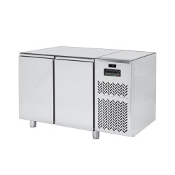 2 Doors 660 Stainless Steel Chiller Counter PLUS PPCT7B2ANSPFL No Worktop