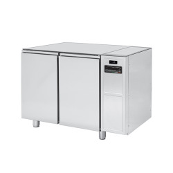 2 Doors 700 Remote Slim Refrigerated counter PLUS PPCT702GNSRSPFL No Worktop