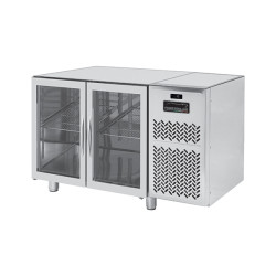 2 Glass Doors 760 Freezer counter PLUS PPCT7A2ANGLSPFL No Worktop