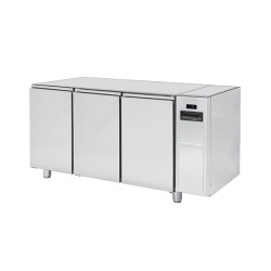 3 Doors 700 Remote Slim Refrigerated counter PLUS PPCT703GNSRSPFL No Worktop